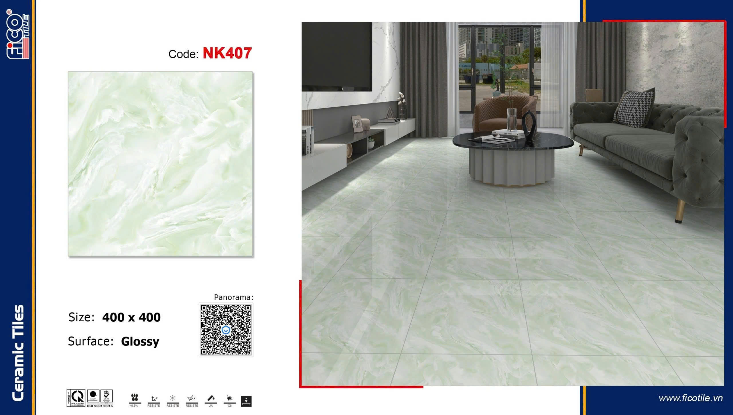 Gạch  lát nền KT60x60